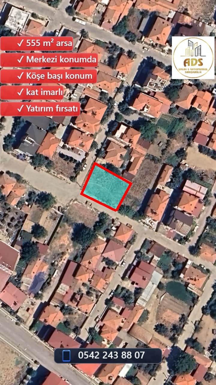 SGK ARKASI SATILIK ARSA - Sarıgöl Konak | ADS Emlak
